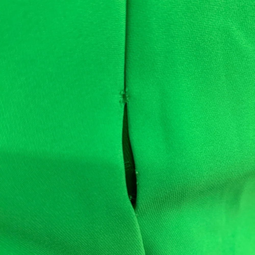 Amanda Uprichard | Revolve Gilda One-Shoulder Green Evening Gown with Thigh Slit - Picture 10 of 10
